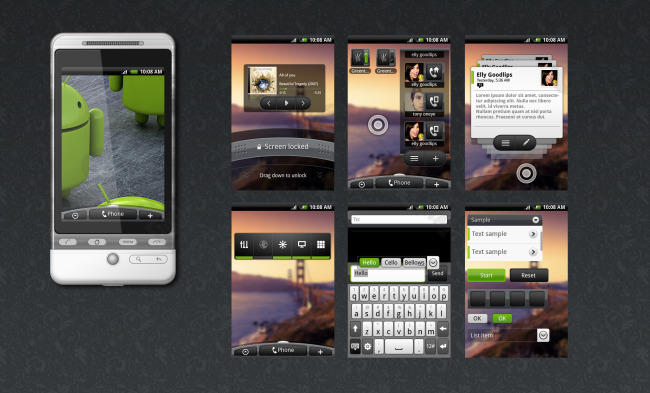 手機(jī)界面按鈕鍵盤設(shè)計